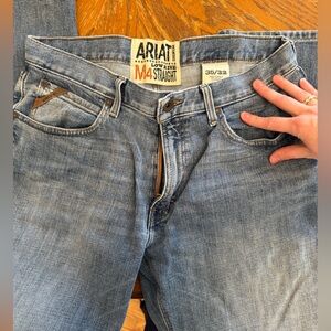 Ariat M4 Relaxed Fit Blue Jeans